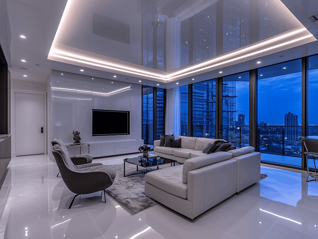 stretch ceiling vs drywall 2